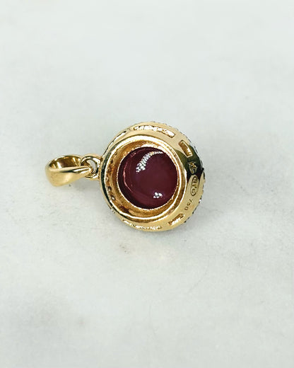 Pendentif Rubis 4.60 carats &amp; Diamants &quot;Romane&quot;
