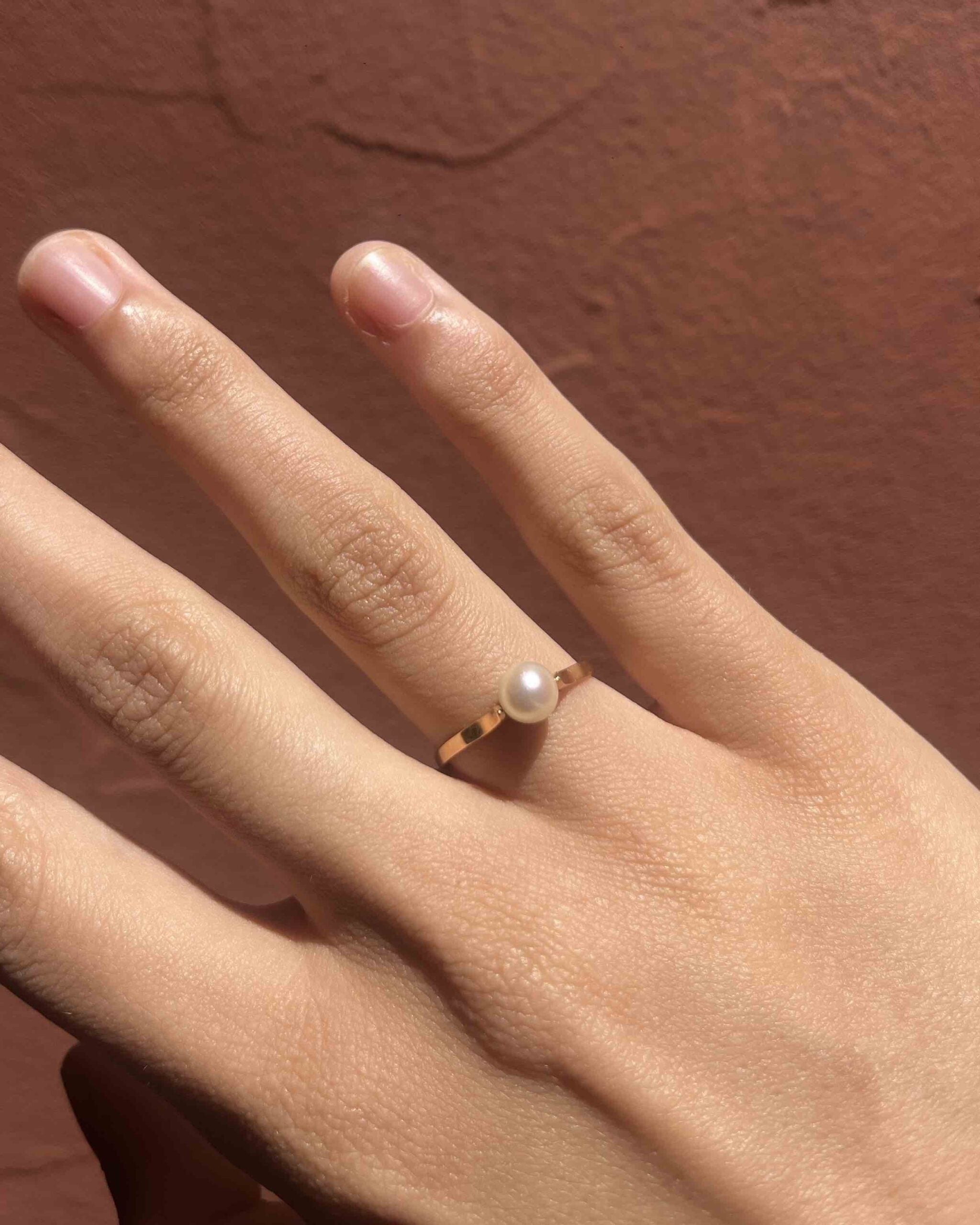 Bague Perle vintage &quot;Kishaya&quot;