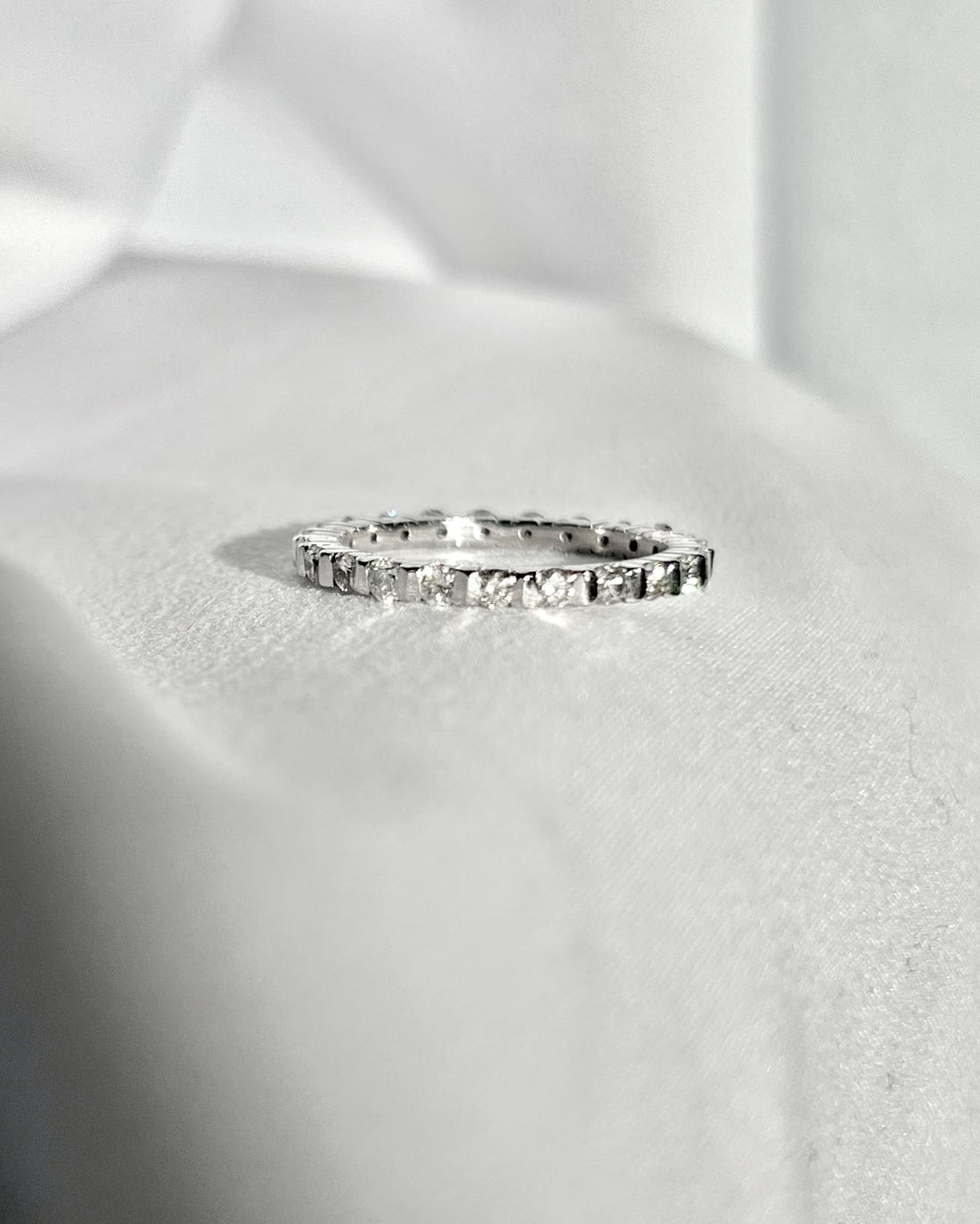 American Diamond "Marilyn" Wedding Band