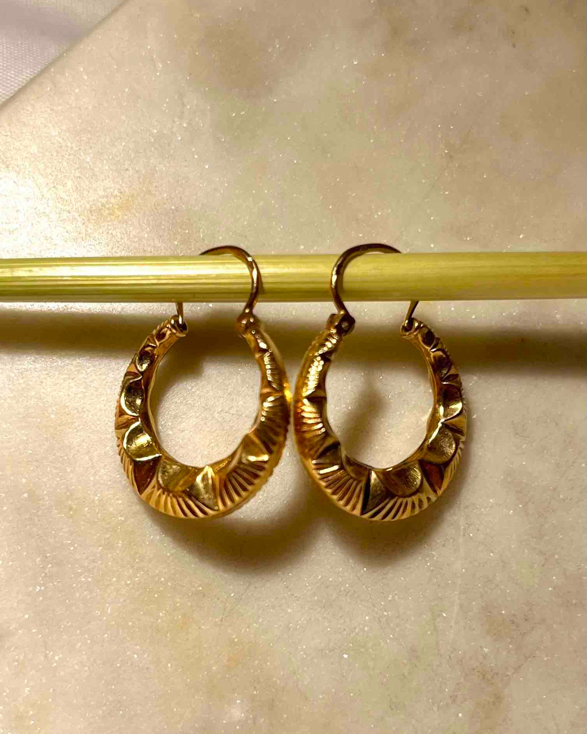 Créoles vintage en Or "Anila"