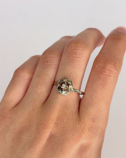 Art Deco Diamond Ring "Annick"