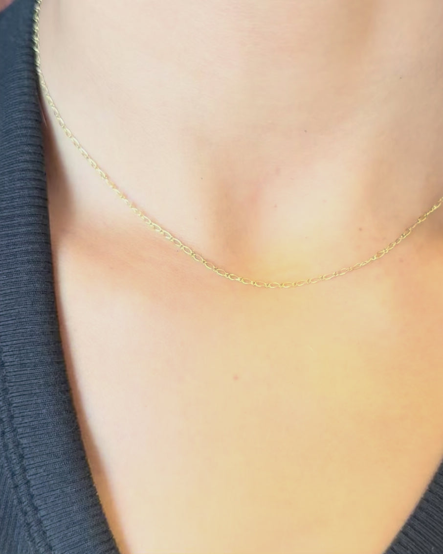 18-karat yellow gold chain “Léonie”