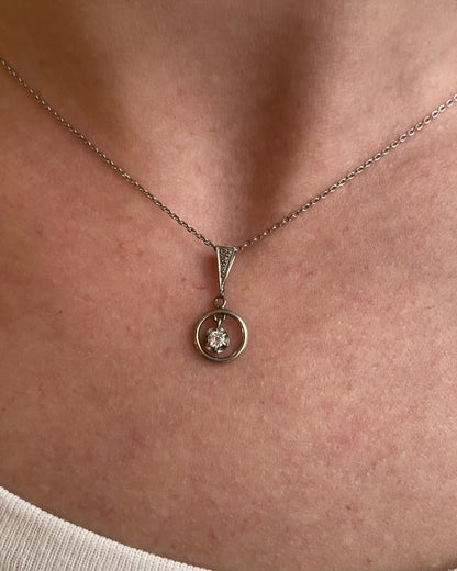 Pendentif Art Déco Diamants &quot;Nahia&quot;