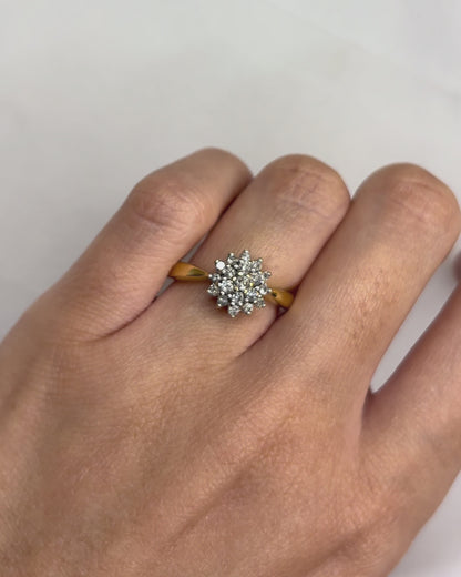 Marguerite Diamond Ring 0.41 carat &quot;Noria&quot;