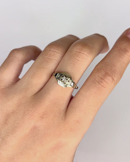 Art Deco Diamond Ring "Thylane"