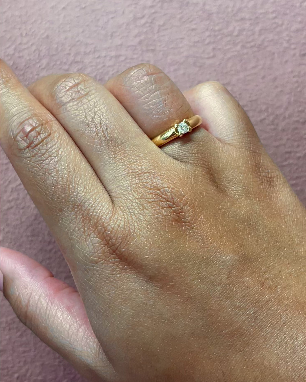 Bague Solitaire Diamant "Joy"