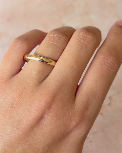 Alliance Or Jaune 18 carats 0.3 mm 3.13g "Servet"