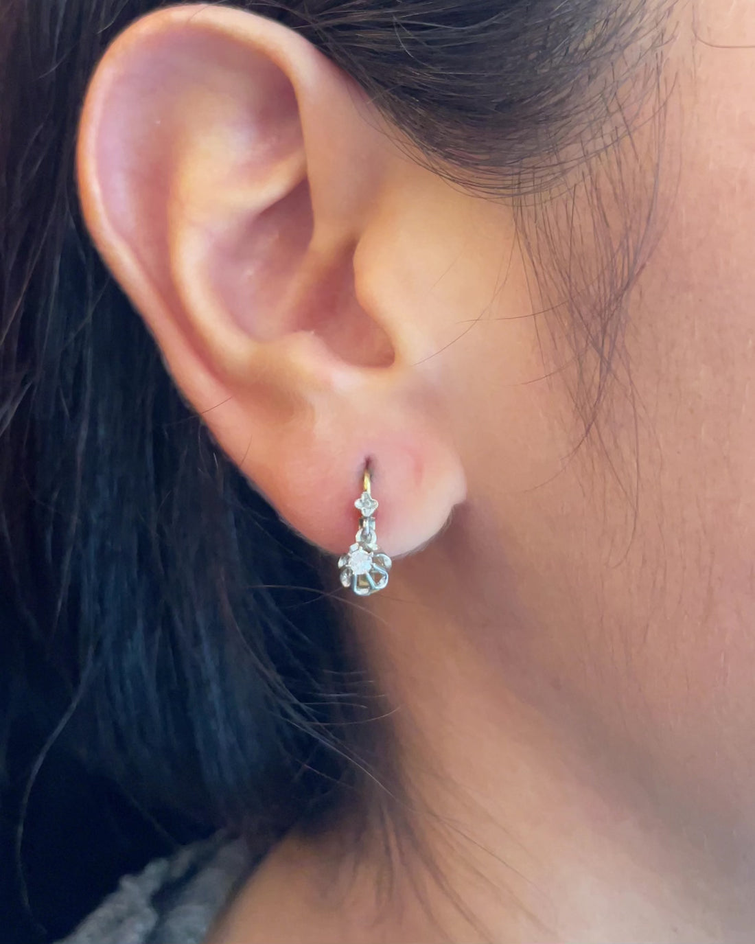 Dormeuses Diamants &quot;Diandra&quot;