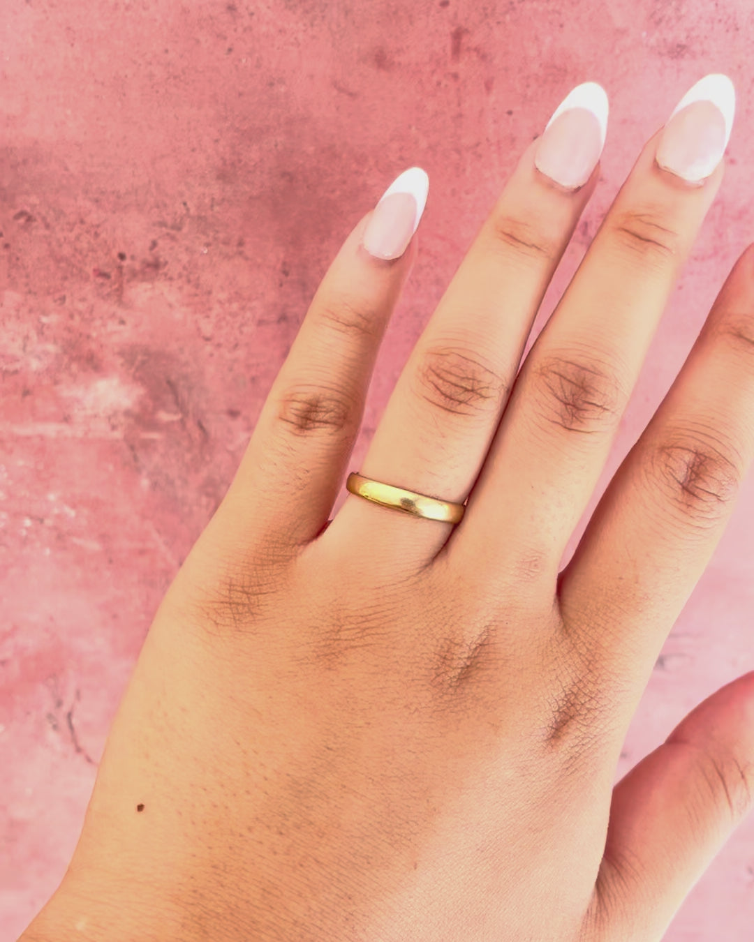 18-Carat Yellow Gold Wedding Band 3 mm "Romy"