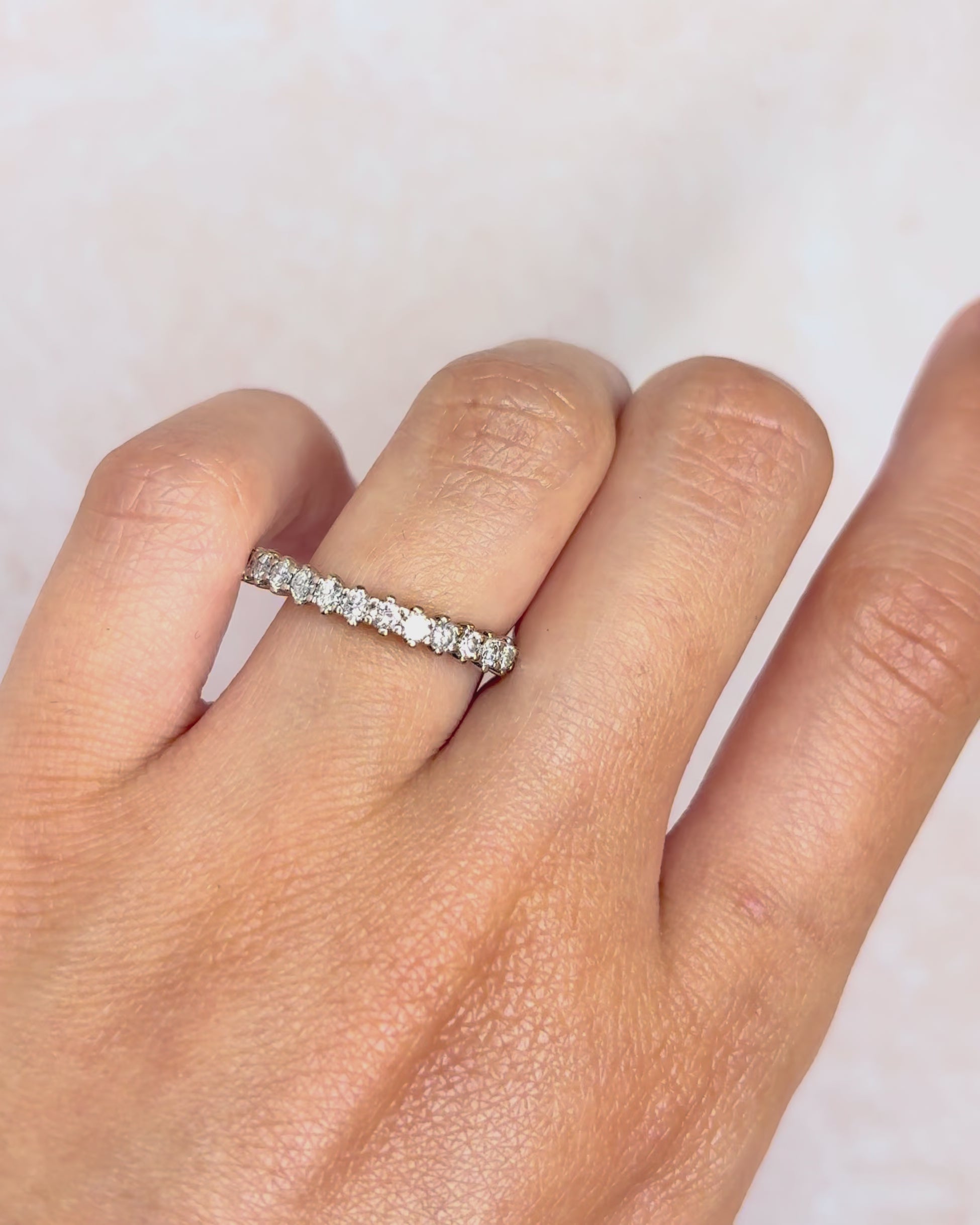 Demi-Alliance Diamants 0.52 carat "Lisa"