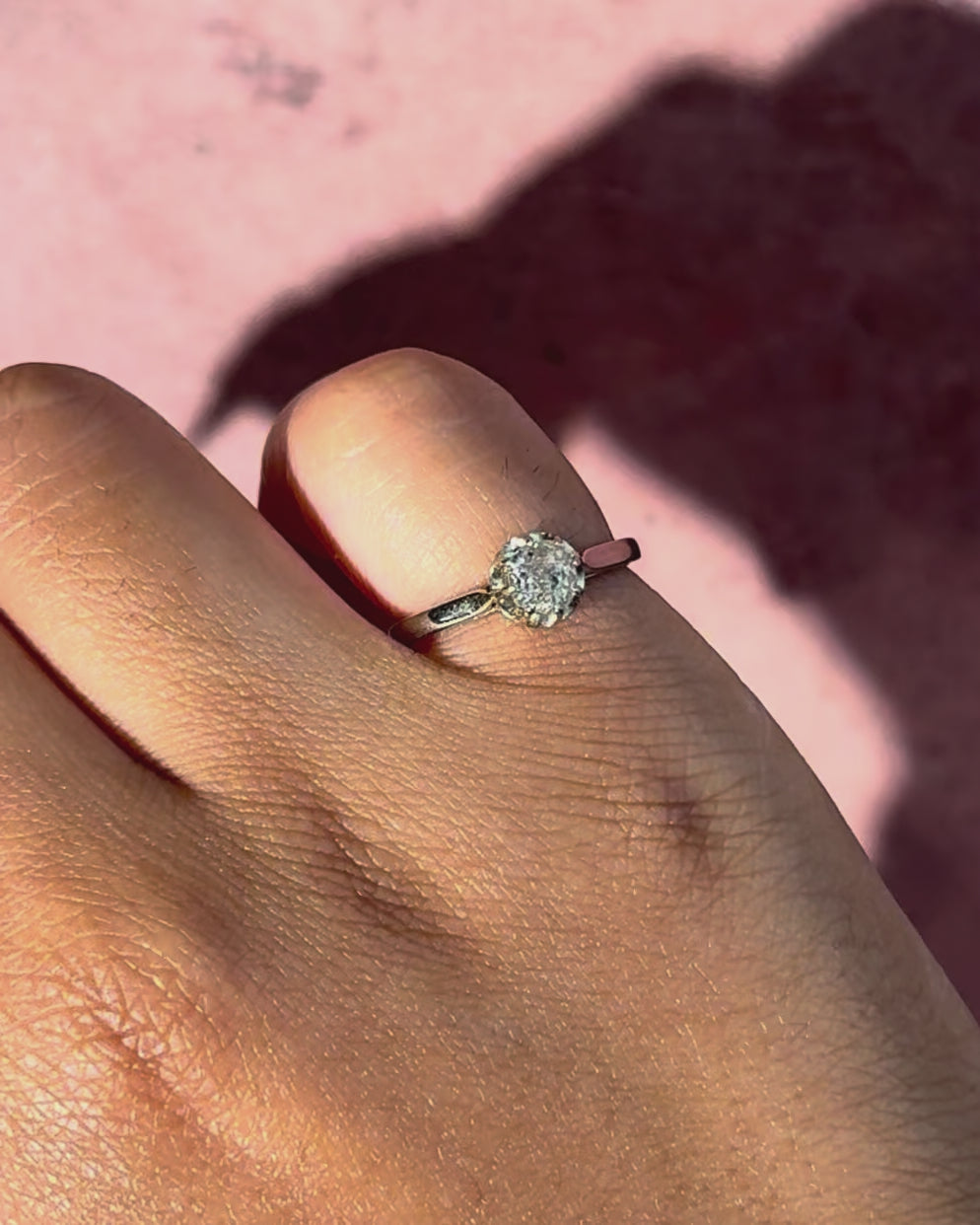 “Jannice” Solitaire Diamond Ring