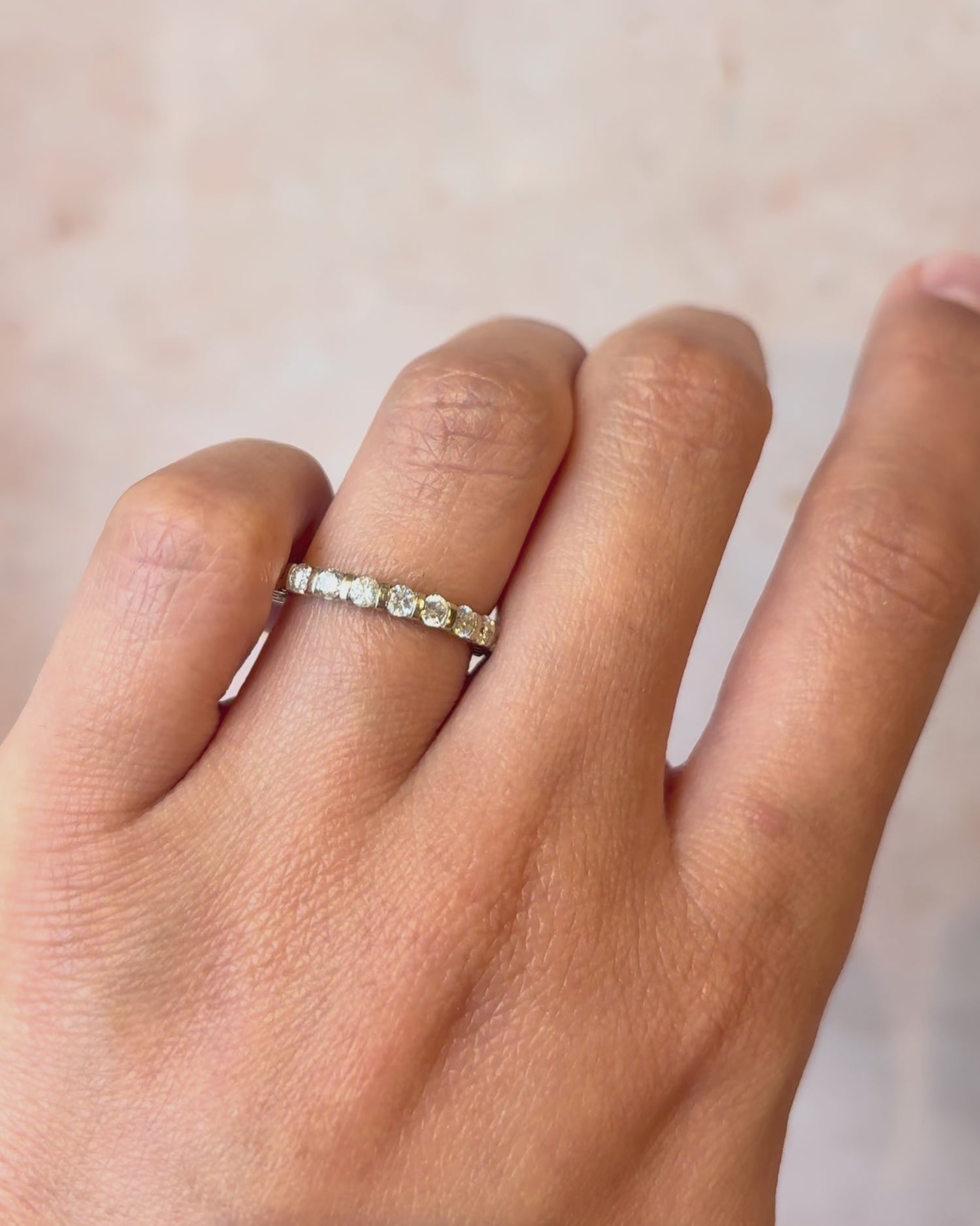 Alianza Americana Diamantes 0,88 quilates "Blandine"
