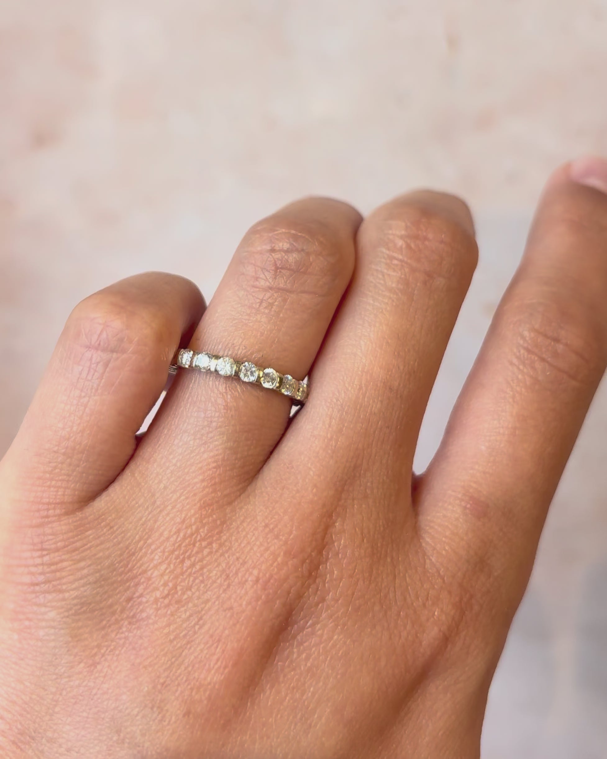 Alianza Americana Diamantes 0,88 quilates "Blandine"