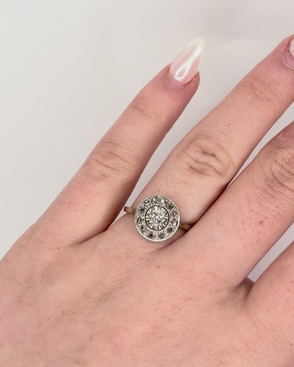 Anillo Art Déco Diamantes 0,29 quilates "Mylèna"
