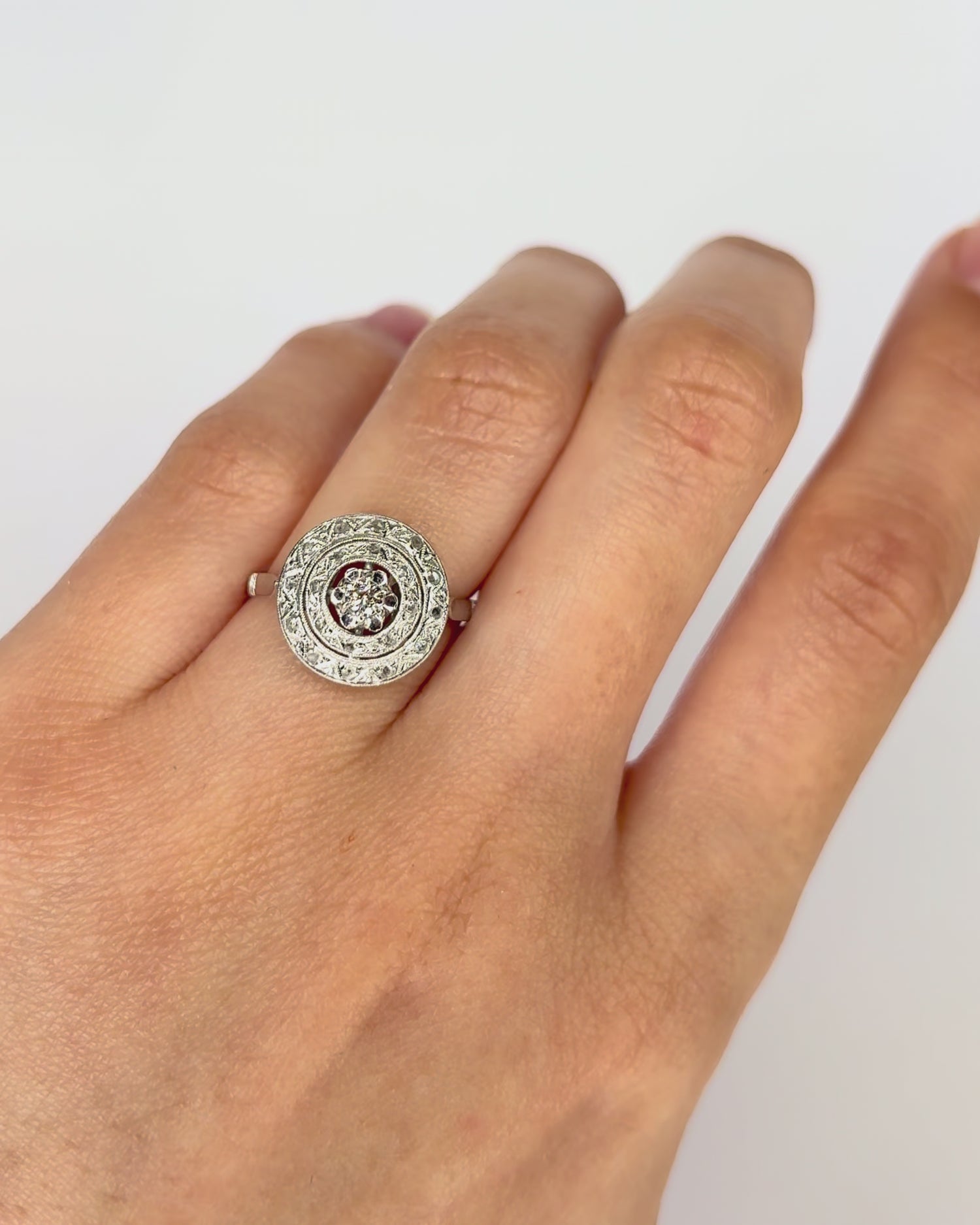 Bague Art-Déco Diamants "Myriam"