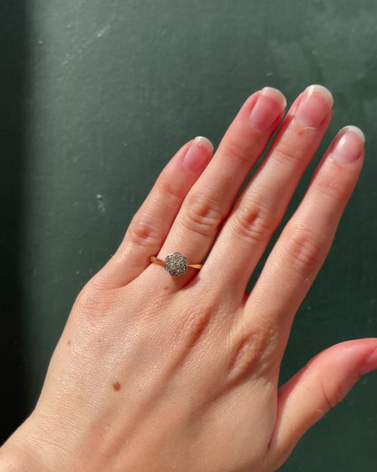 Bague Marguerite Diamants 0.30 carat &quot;Stanis&quot;
