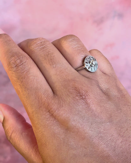 Bague Art-Déco Diamants "Paula"