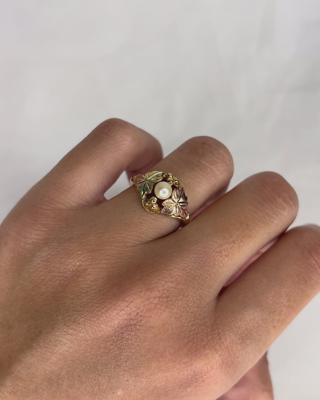 Bague Romantique Perle &quot;Salomé&quot;