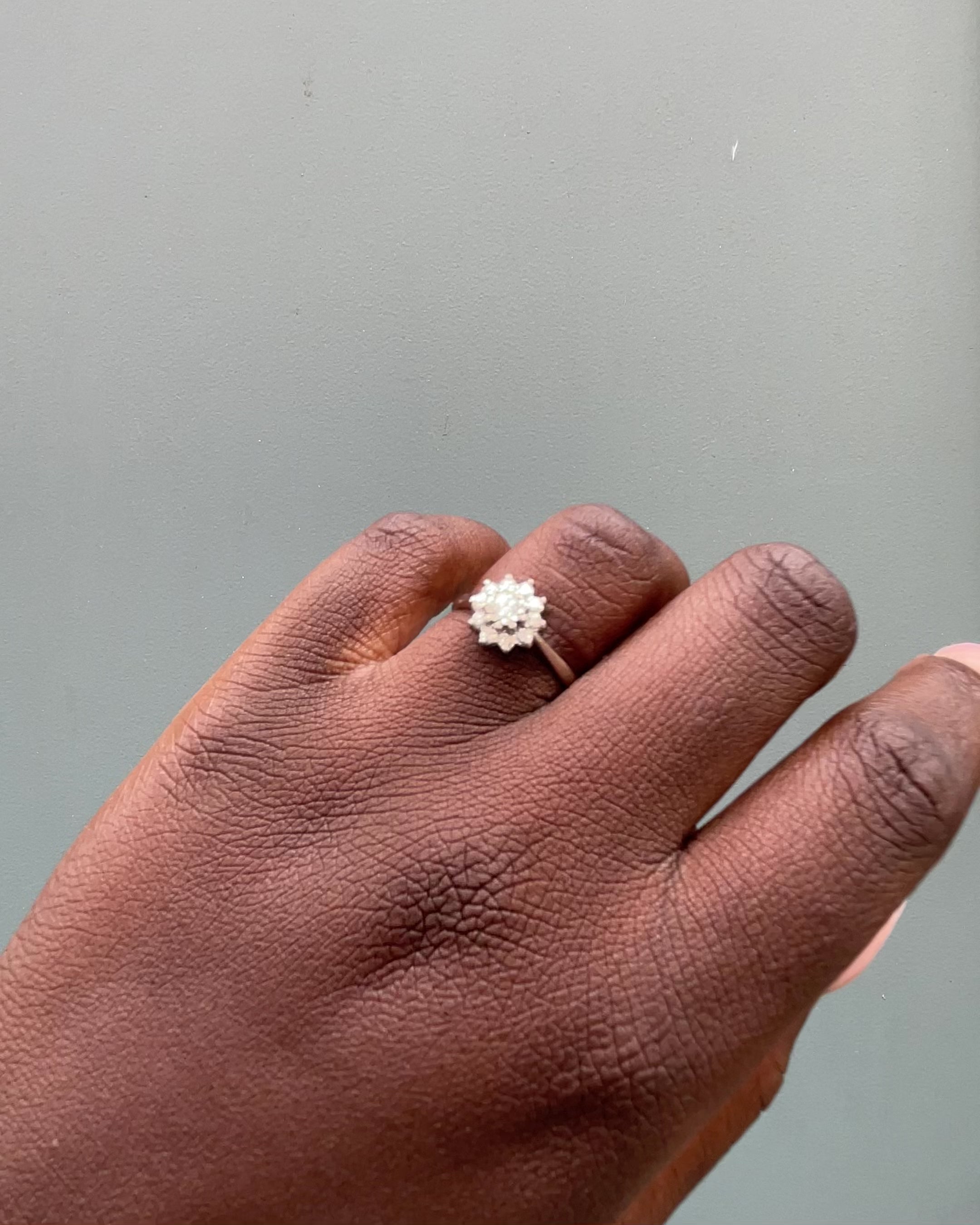 Bague Marguerite Diamants "Albane"