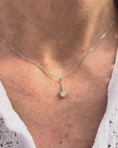 Pendentif Diamant  0.30 carat &quot;Lisa&quot;