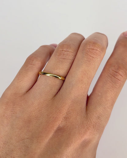 Yellow Gold Ring "Vanilla"