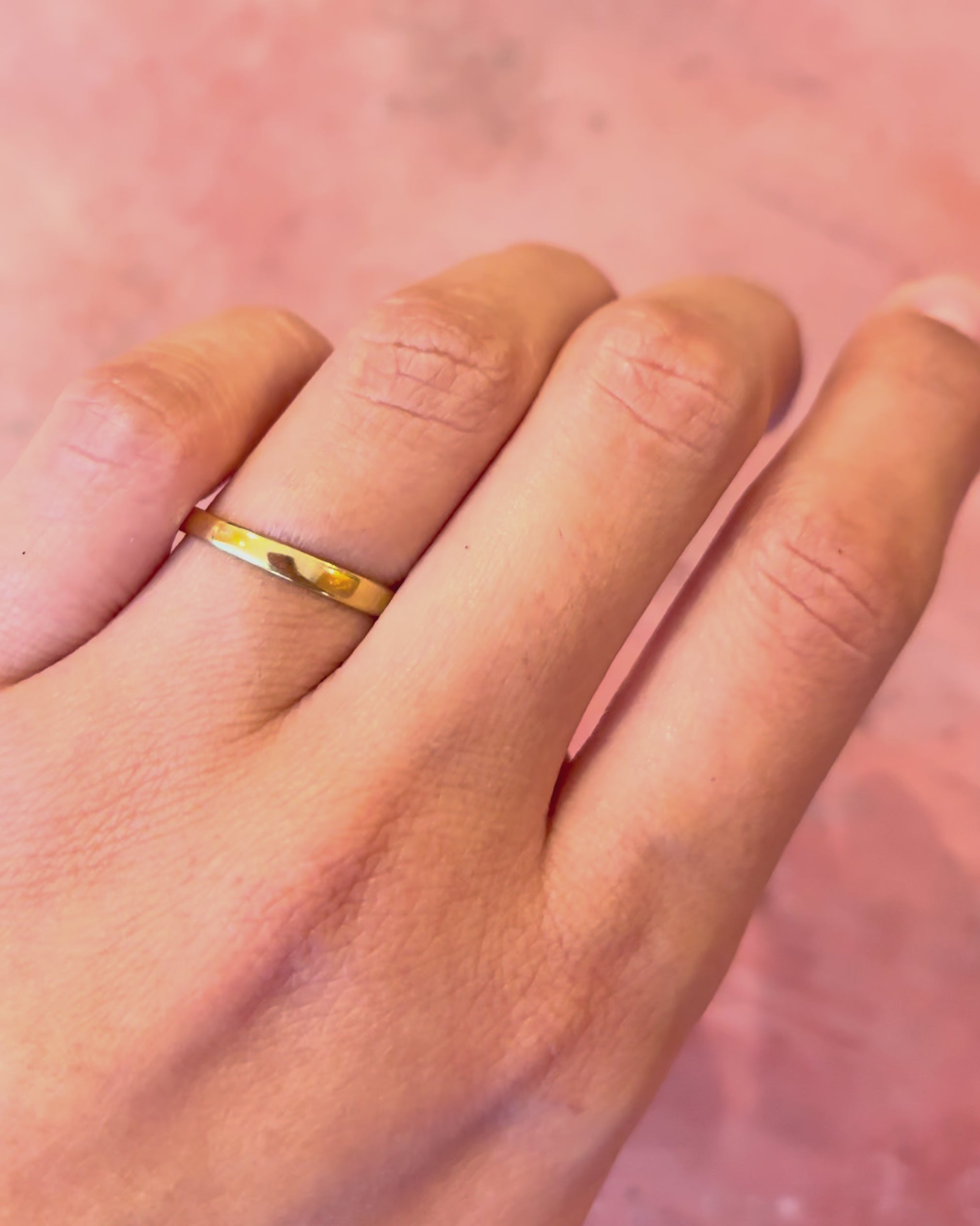 Yellow Gold 18 Carat 2.3 mm "Ivy" Ring