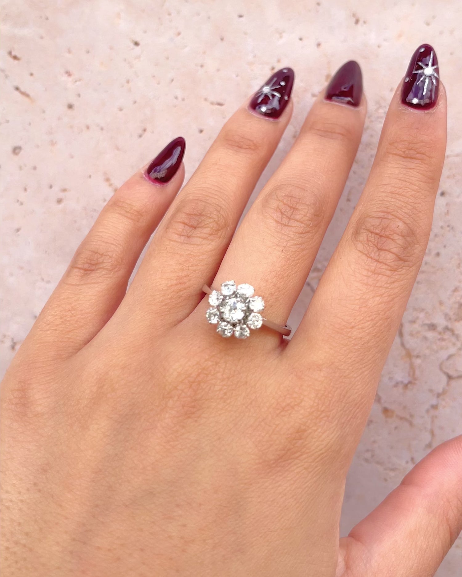 Marguerite Diamond Ring 1.10 Carat "Louisa"