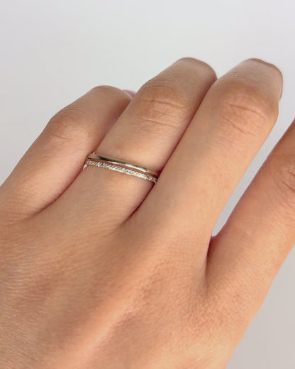 Demi-Alliance Diamants "Giliane"