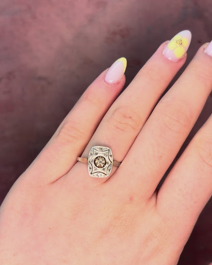 Art Deco Diamond Ring "Anouchka"