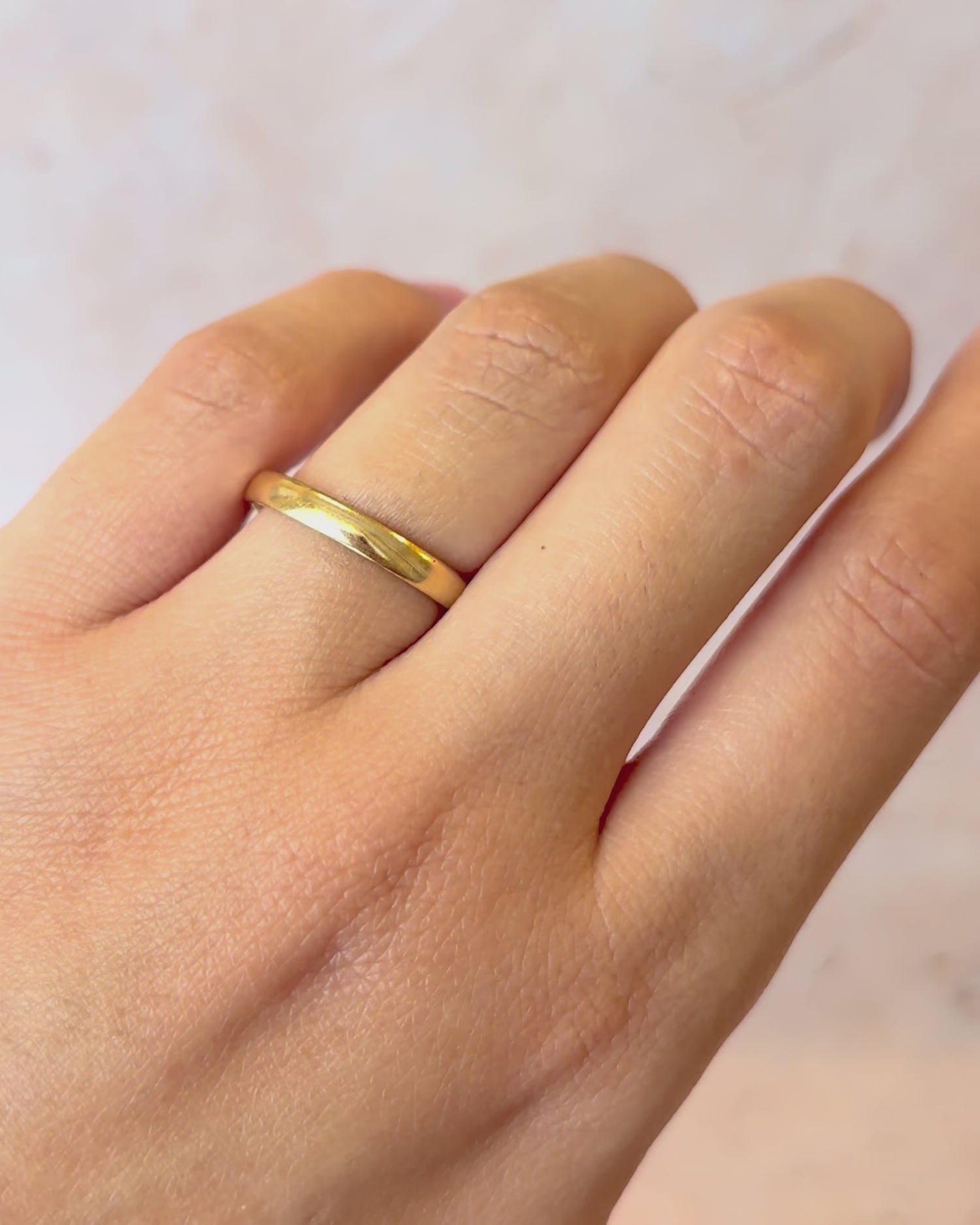 Alliance Or Jaune 18 carats 2.7 mm "Manon"
