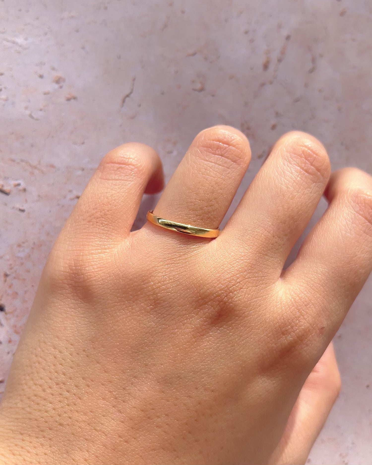 18-Carat Yellow Gold Alliance "Maël"