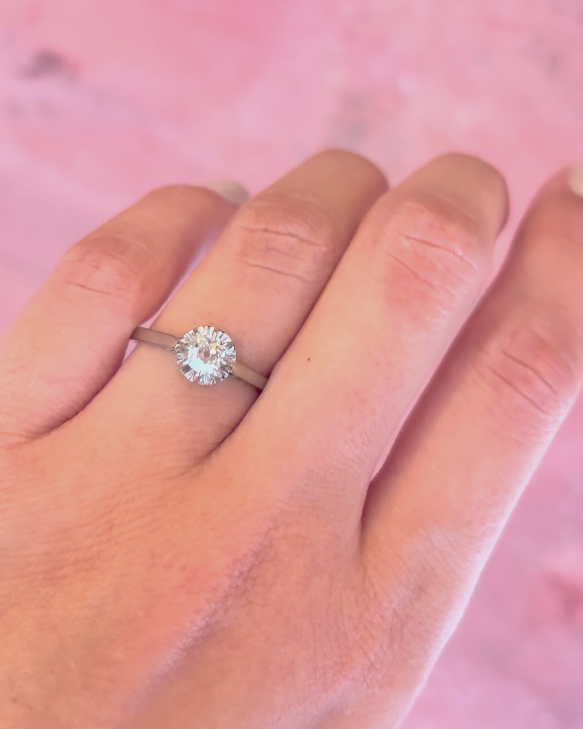 Bague Solitaire Diamant 0.29 carat "Josie"