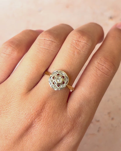 Art Deco Diamond Ring "Meredith"