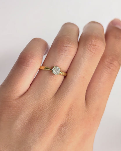 Bague Solitaire 7 Diamants "Sandra"