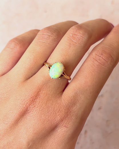 Bague Cocktail Opale 0.95 carat "Alba"