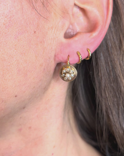 Pendientes Dormilones Perlas &quot;Chiara&quot;