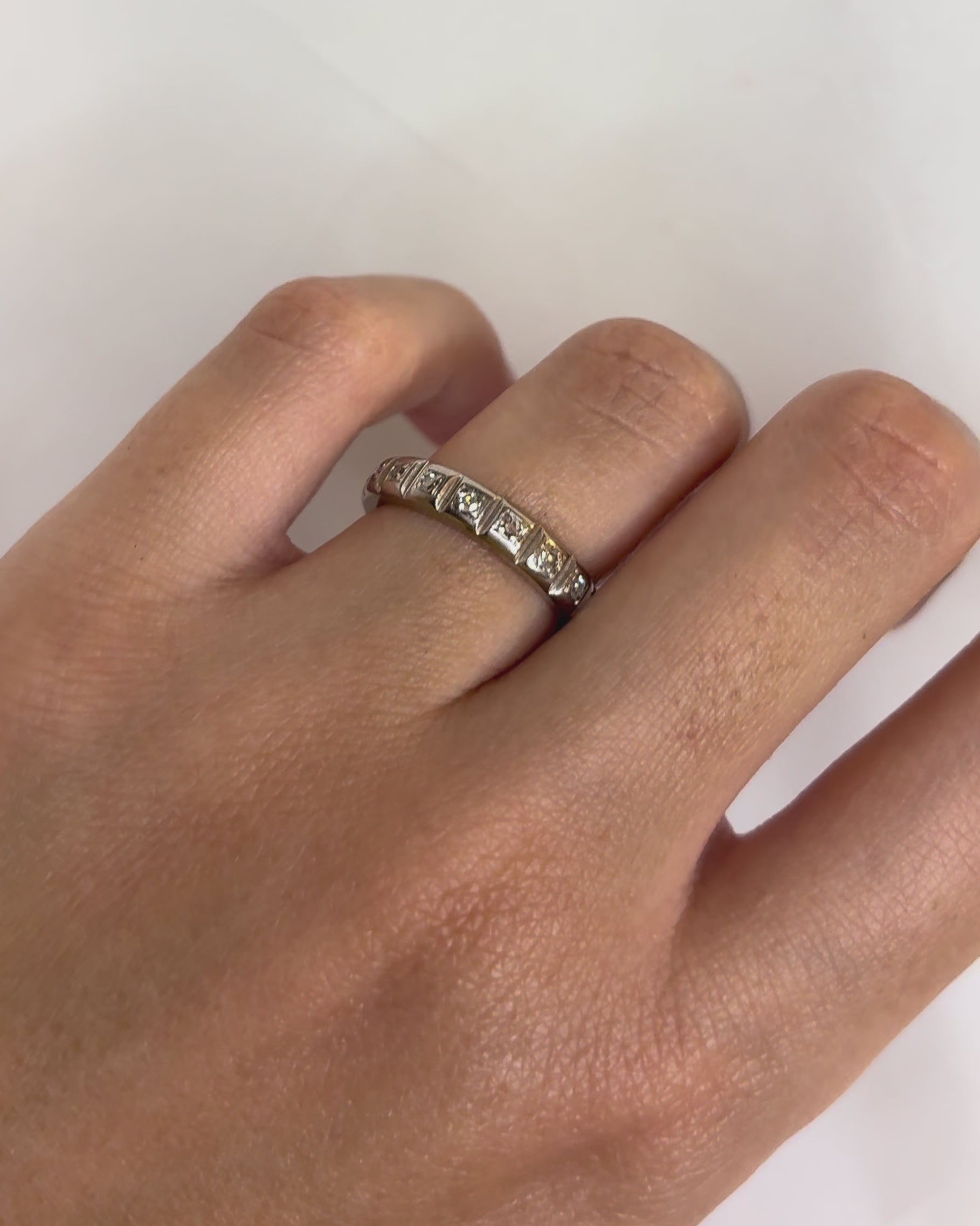 Alliance Américaine 18 Diamants 0.54 carat &quot;Prisca&quot;