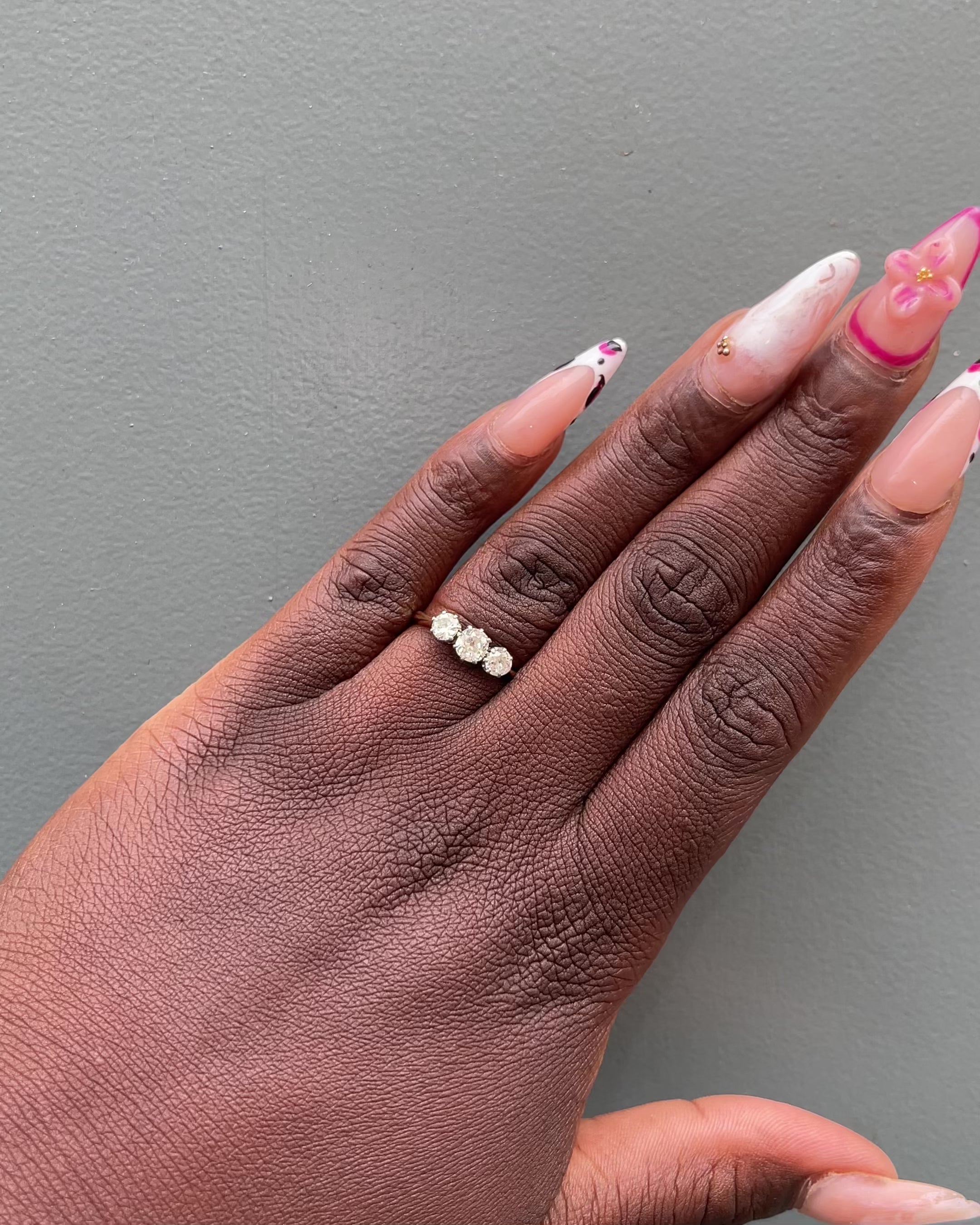 Anillo Trilogía Diamantes "Manon"
