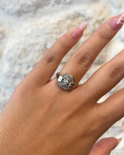 Bague Art-Déco Diamants &quot;Janelle&quot;