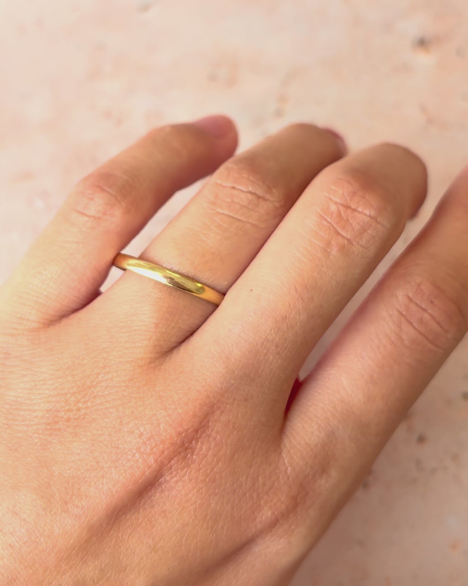 Alliance Or Jaune 18 carats "Loane"