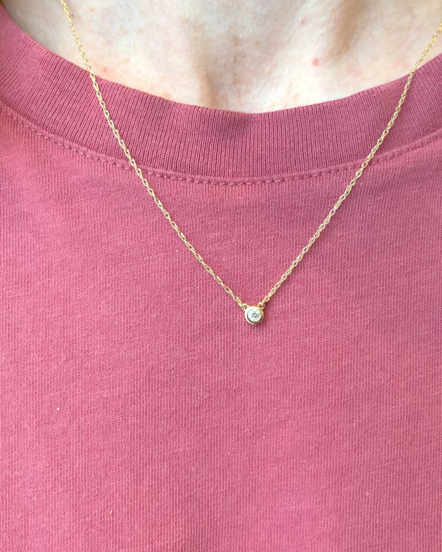 Collier Diamant "Léo"