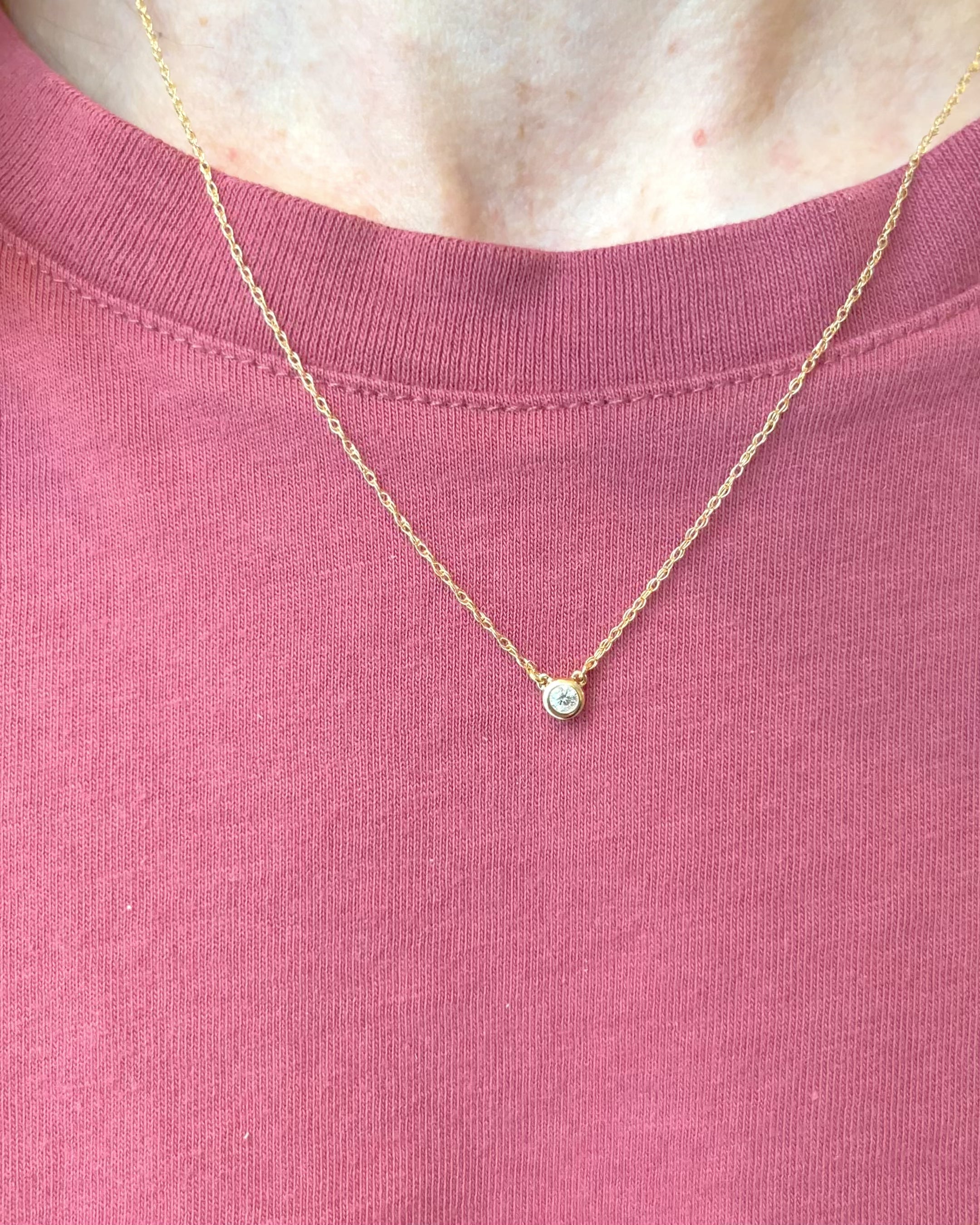 Collier Diamant "Léo"