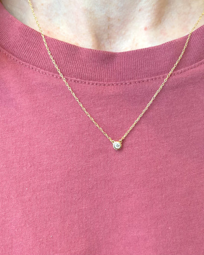 Collier Diamant "Léo"