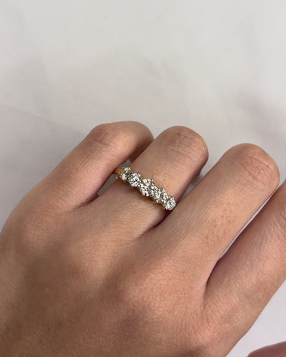 Diamond River Ring 0.82 carat &quot;Philippa&quot;