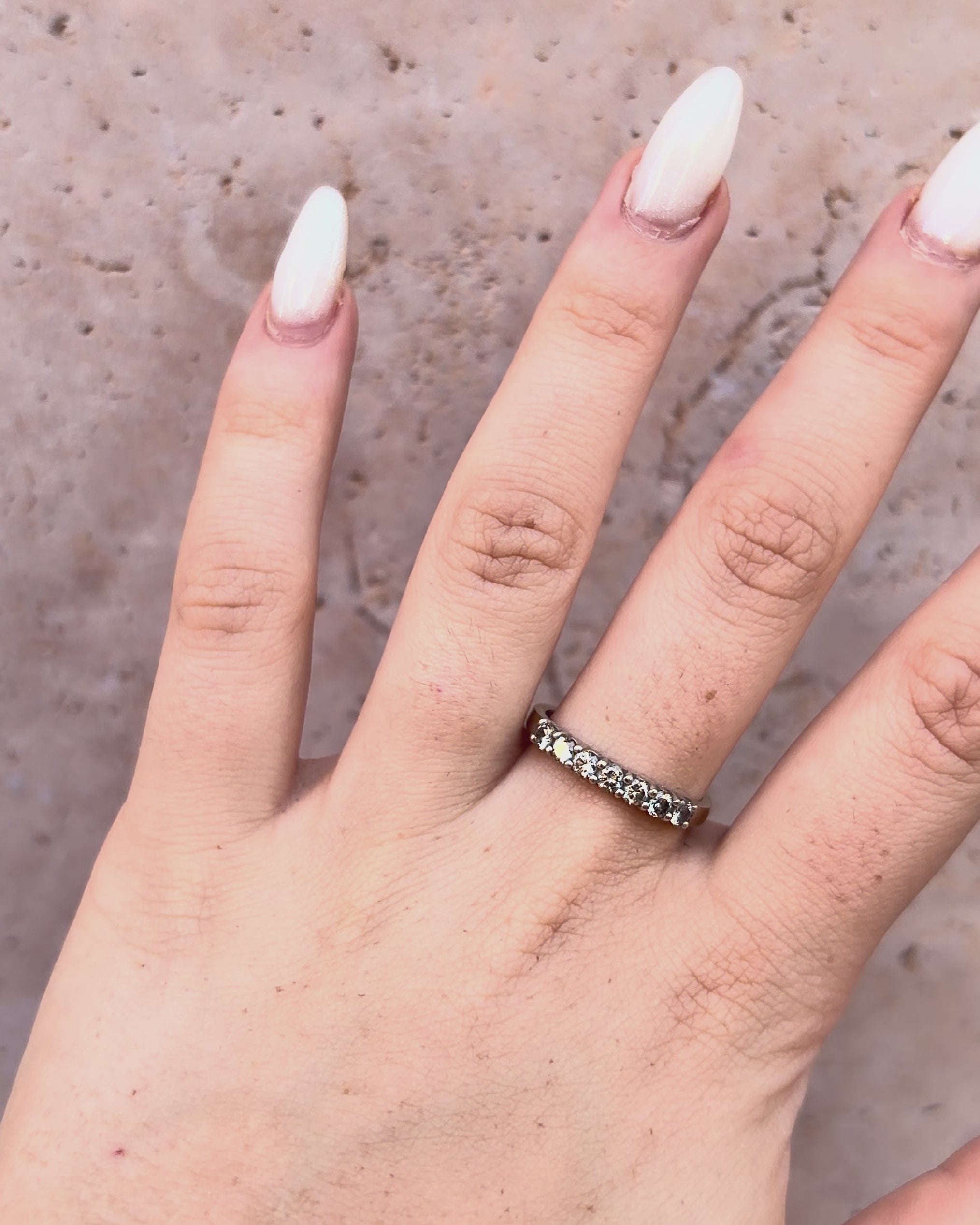 Demi-Alliance Diamants 0.49 carat "Lola"