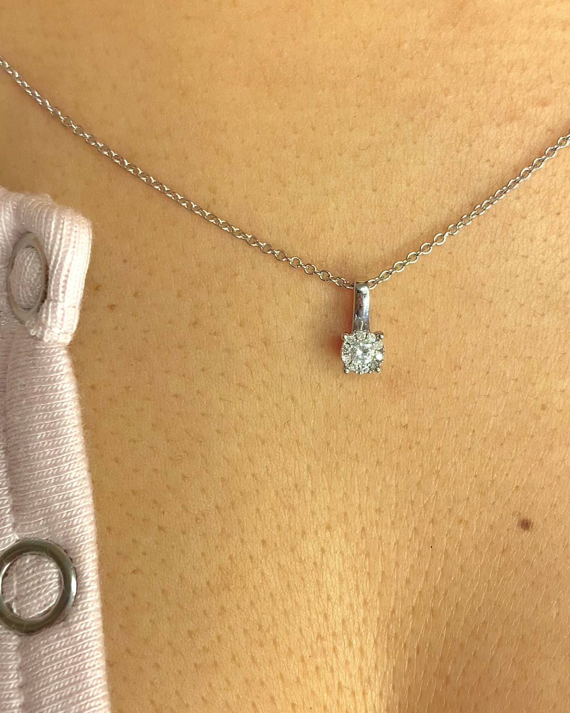 Colgante de diamantes "Nola"