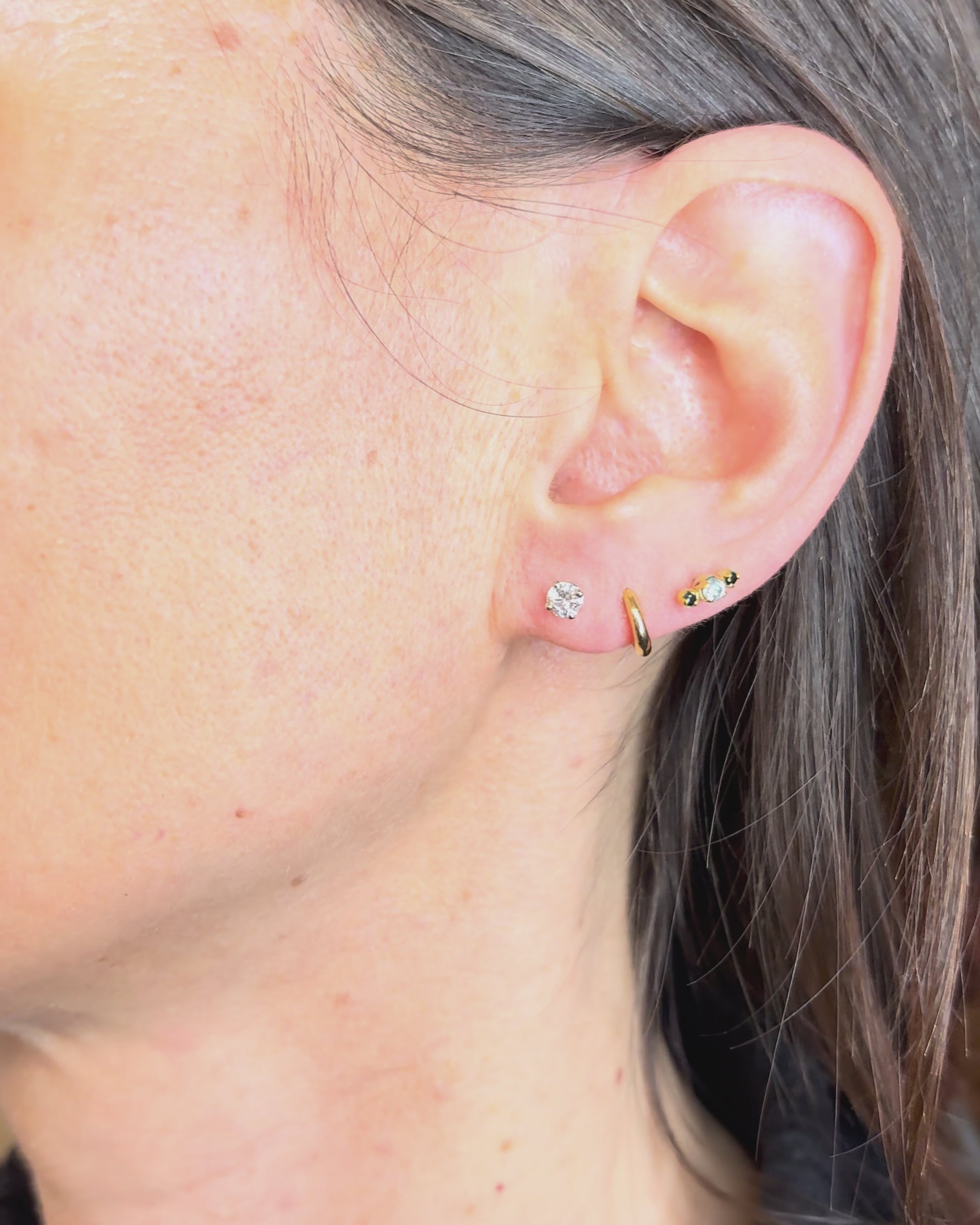 Diamond Stud Earrings 0.50 carat "Maryam"