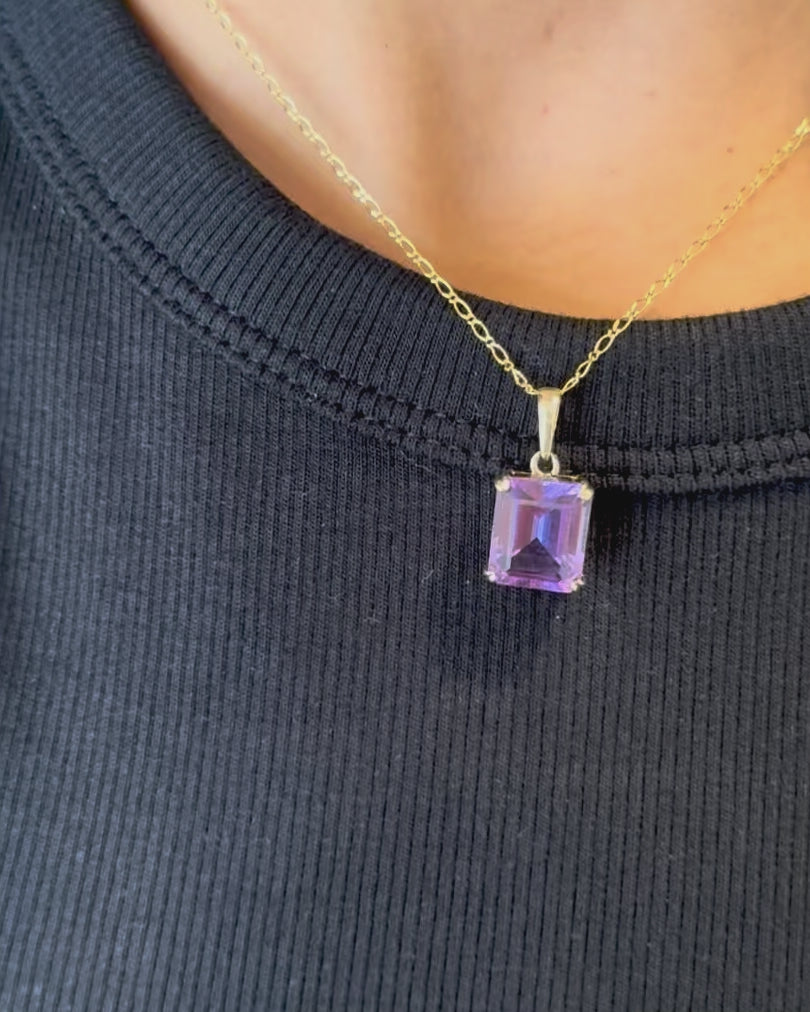 4.85-carat Amethyst Pendant “Maryssa”
