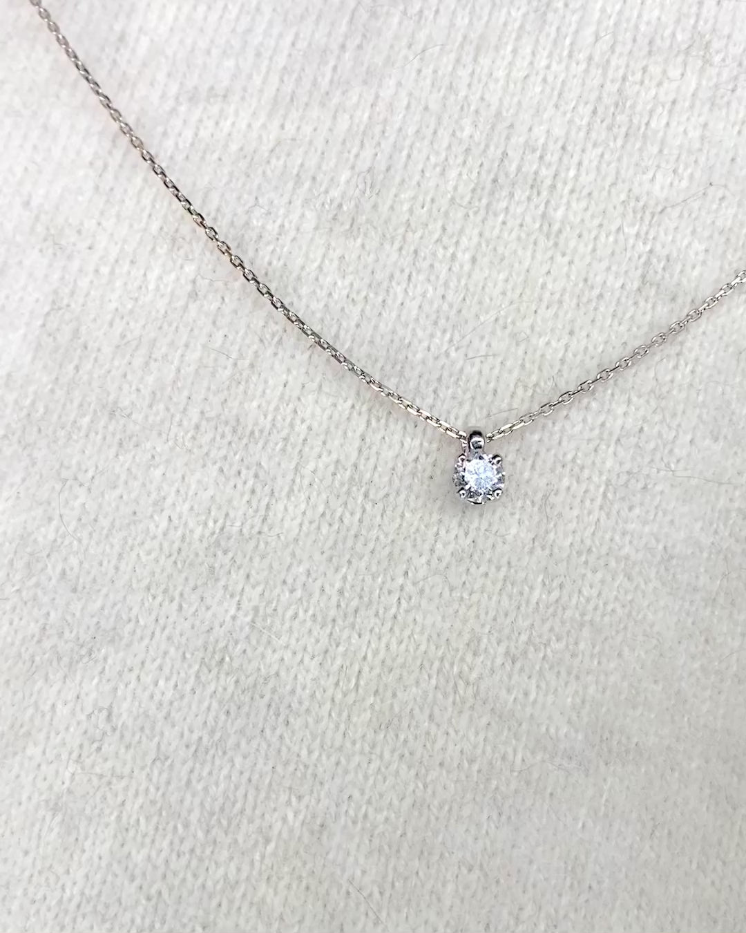 Collier Diamant 0.30 carat "Suzanne"