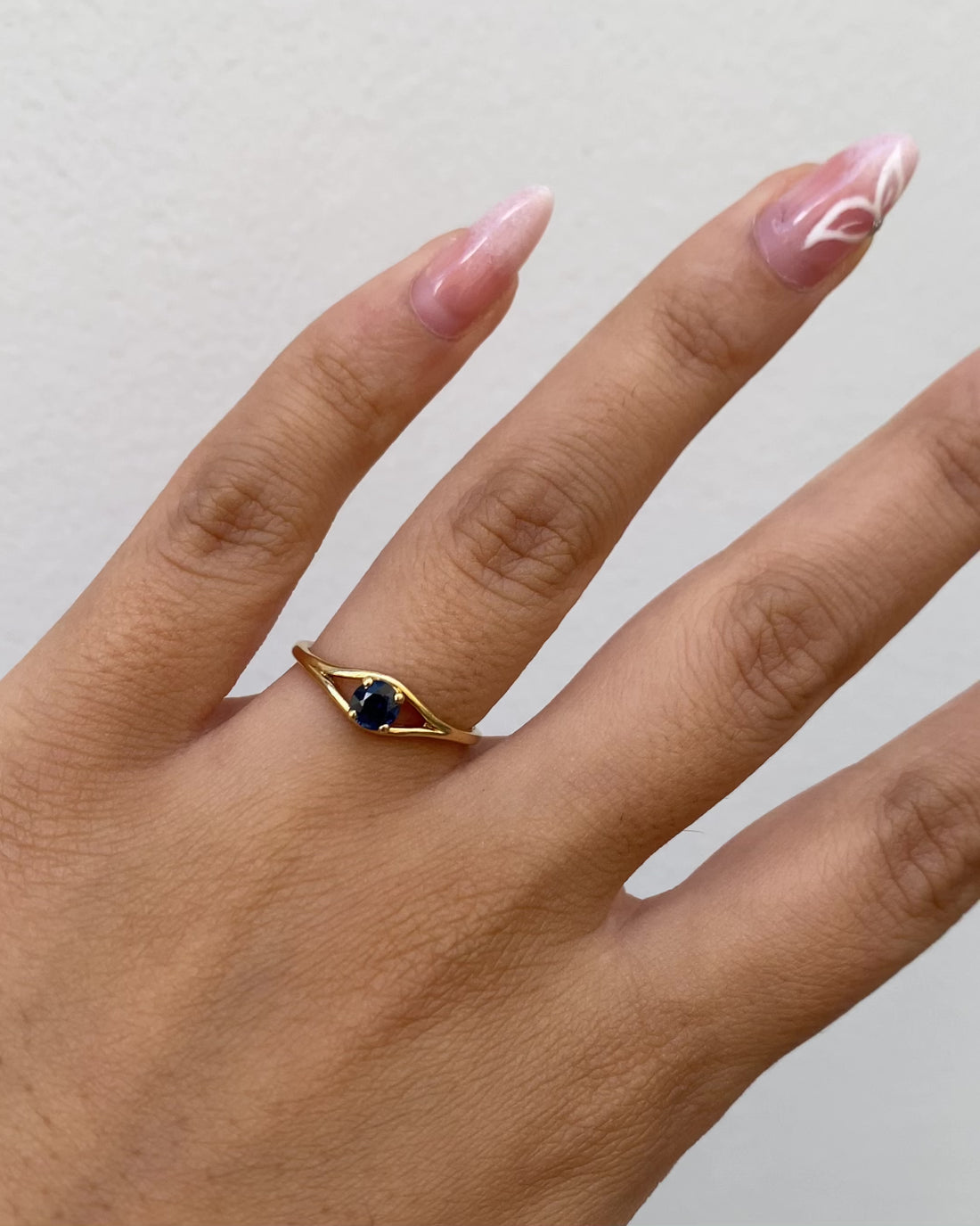 Solitaire Saphir 0.20 carat &quot;Béa&quot;